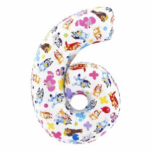 Sifferballong Bluey - Siffra 6