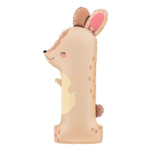 Sifferballong Djur - Siffra 1