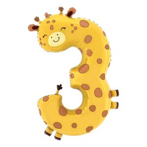 Sifferballong Djur - Siffra 3