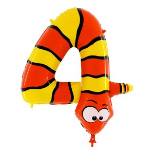 Sifferballong Djur - Siffra 4