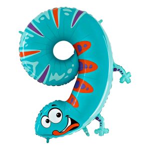 Sifferballong Djur - Siffra 9