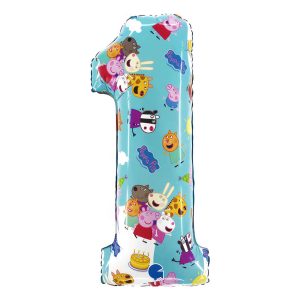 Sifferballong Greta Gris - Siffra 1