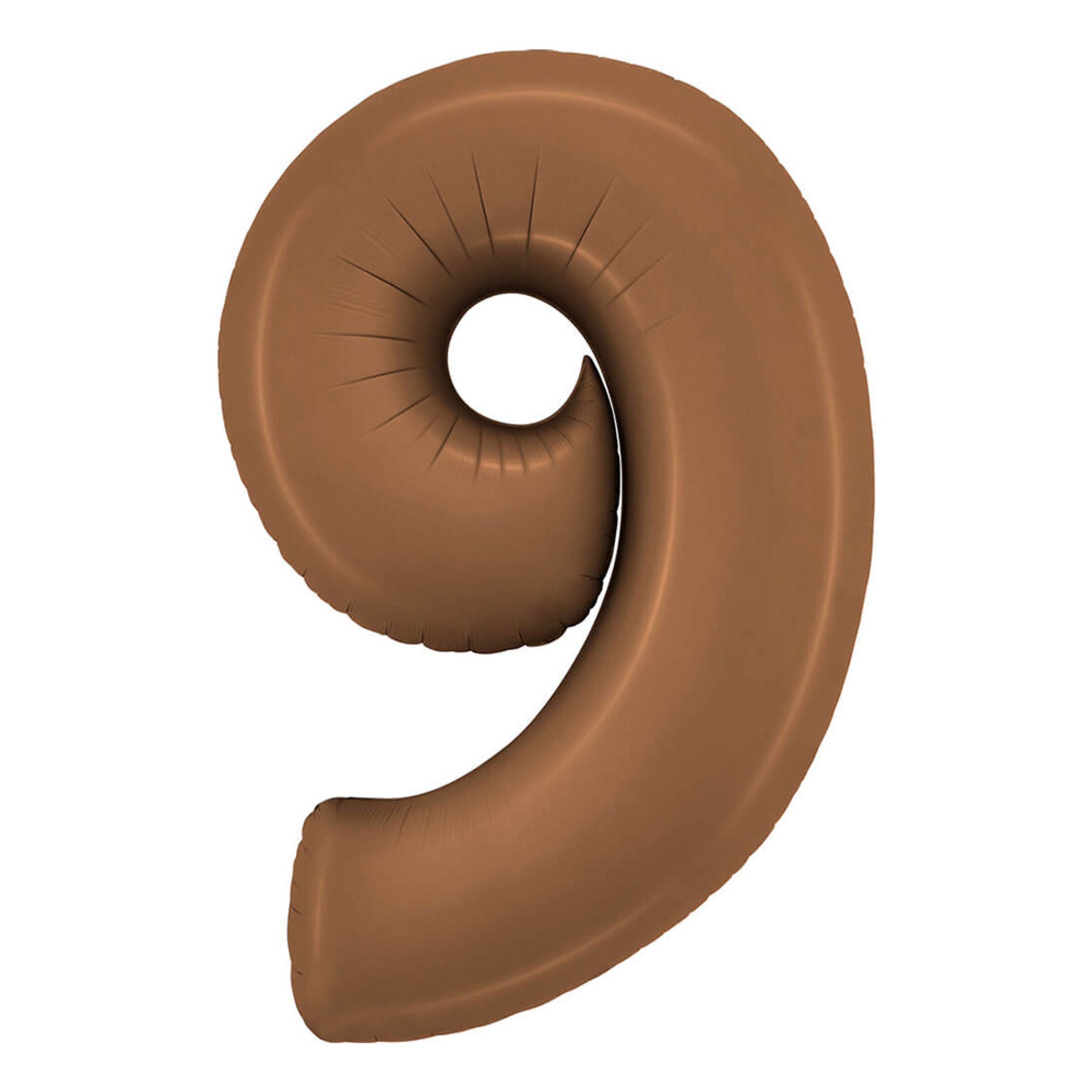 Sifferballong Satin Chocolate - Siffra 9