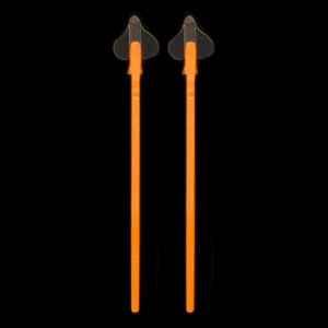 Självlysande Drinkpinnar - 2-pack Orange