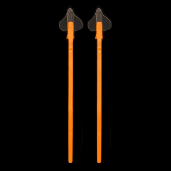 Självlysande Drinkpinnar - 2-pack Orange