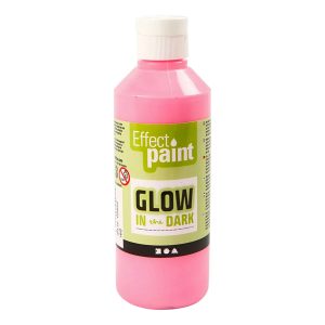 Självlysande Färg på Flaska - Rosa