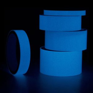 Självlysande Tejp Himmelsblå - 20 mm x 3 m