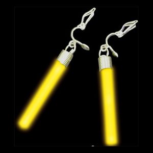 Självlysande Örhängen - Gul