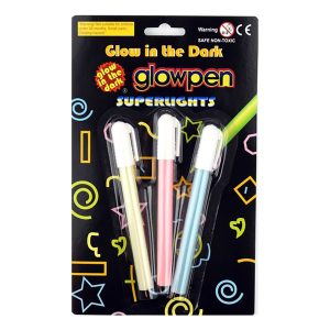 Självlysande Pennor - 3-pack