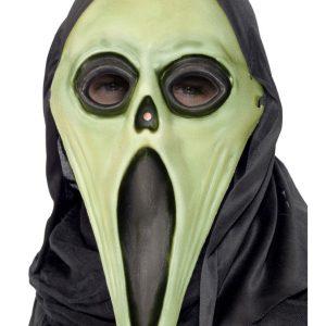 Självlysande Skrikande Mask