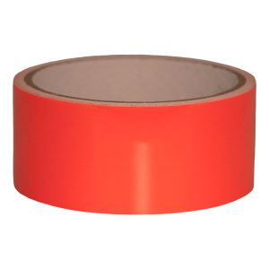 Självlysande Tejp Röd - 40 mm x 5m