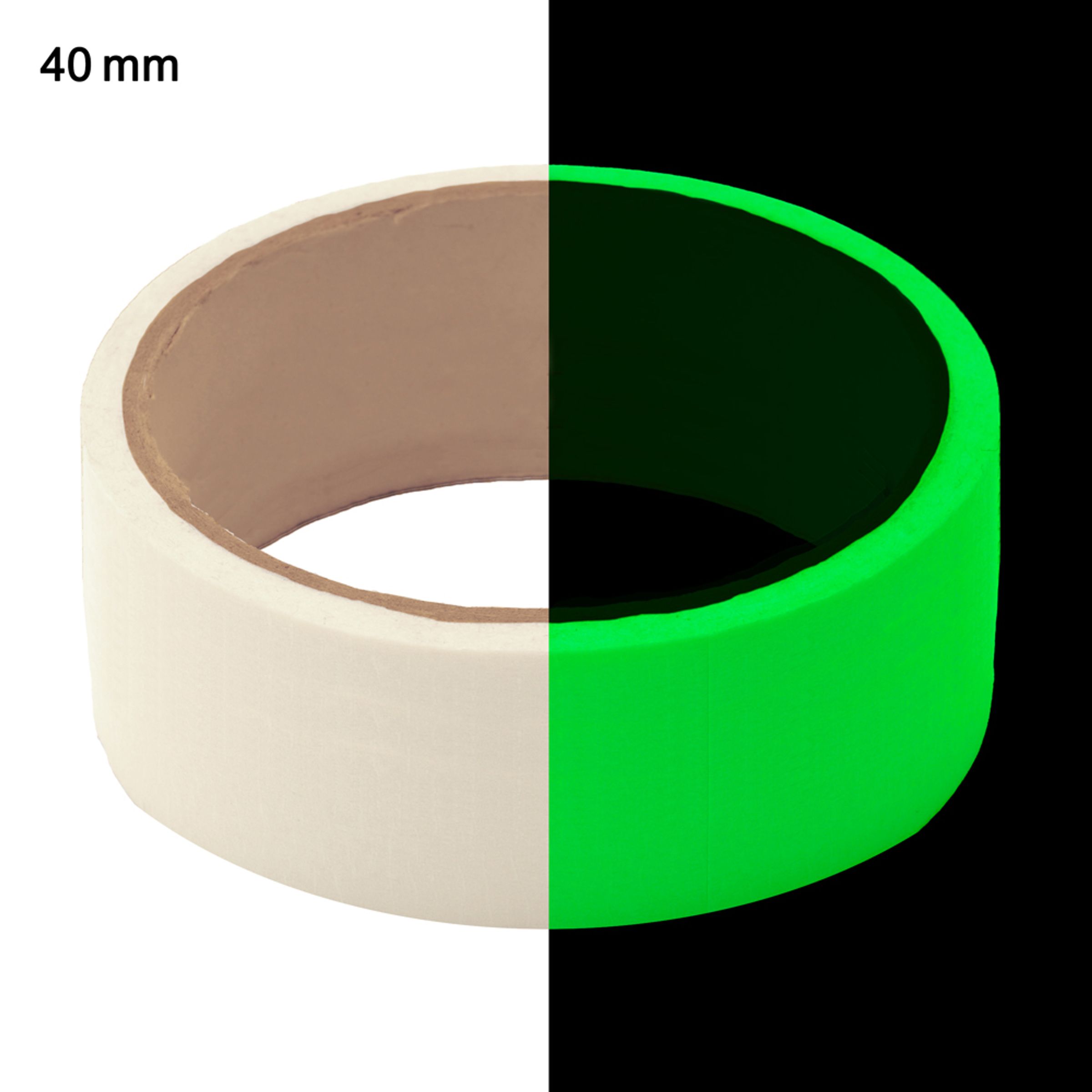 Självlysande Tejp - 40mm x 10m