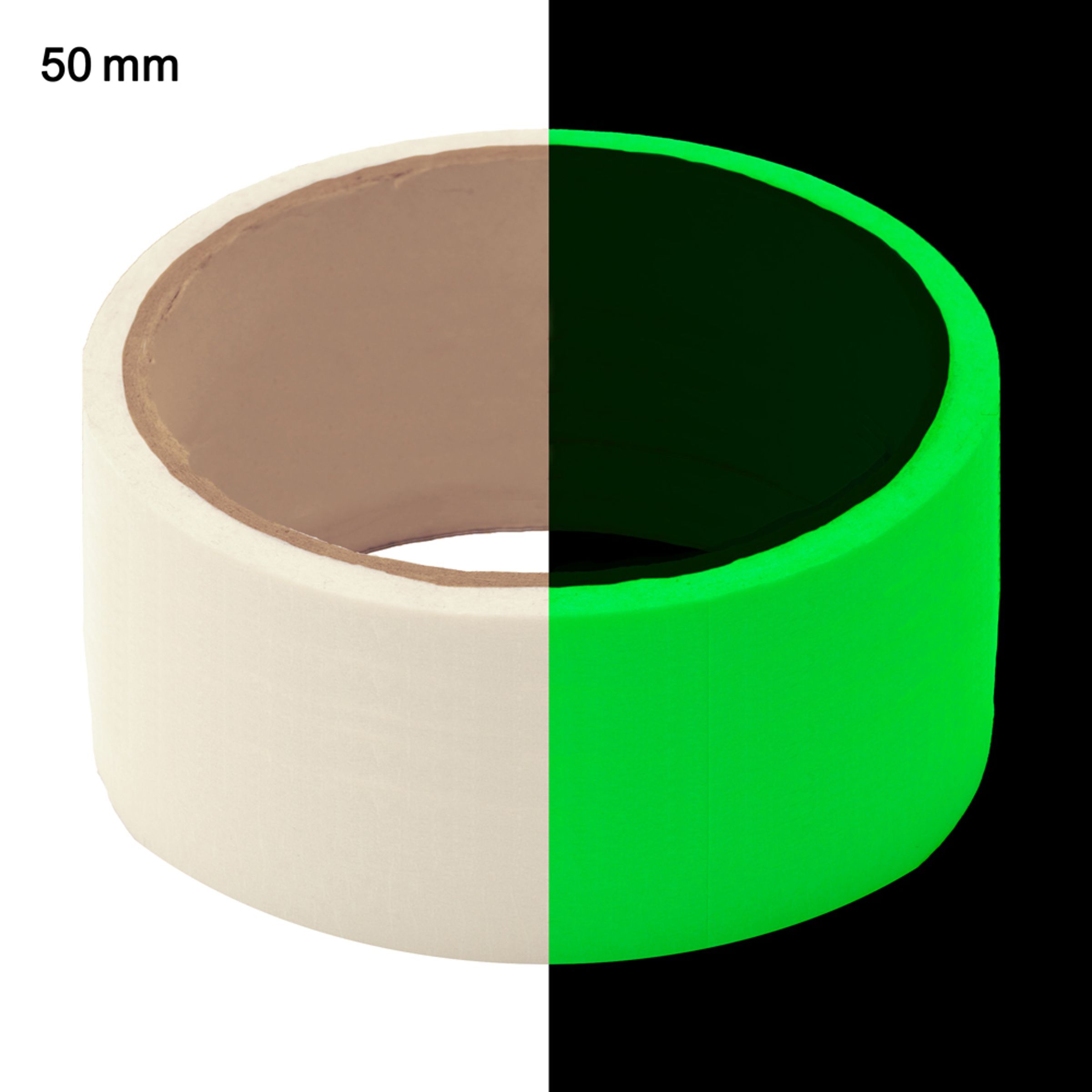 Självlysande Tejp - 50mm x 10m