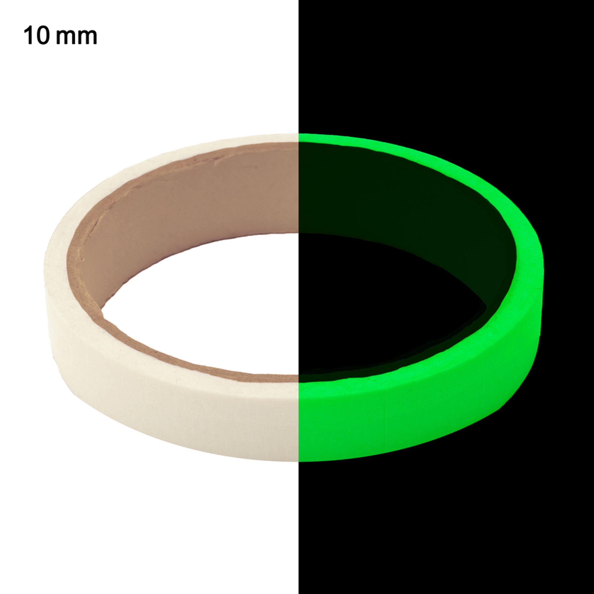Självlysande Tejp - 10mm x 10m