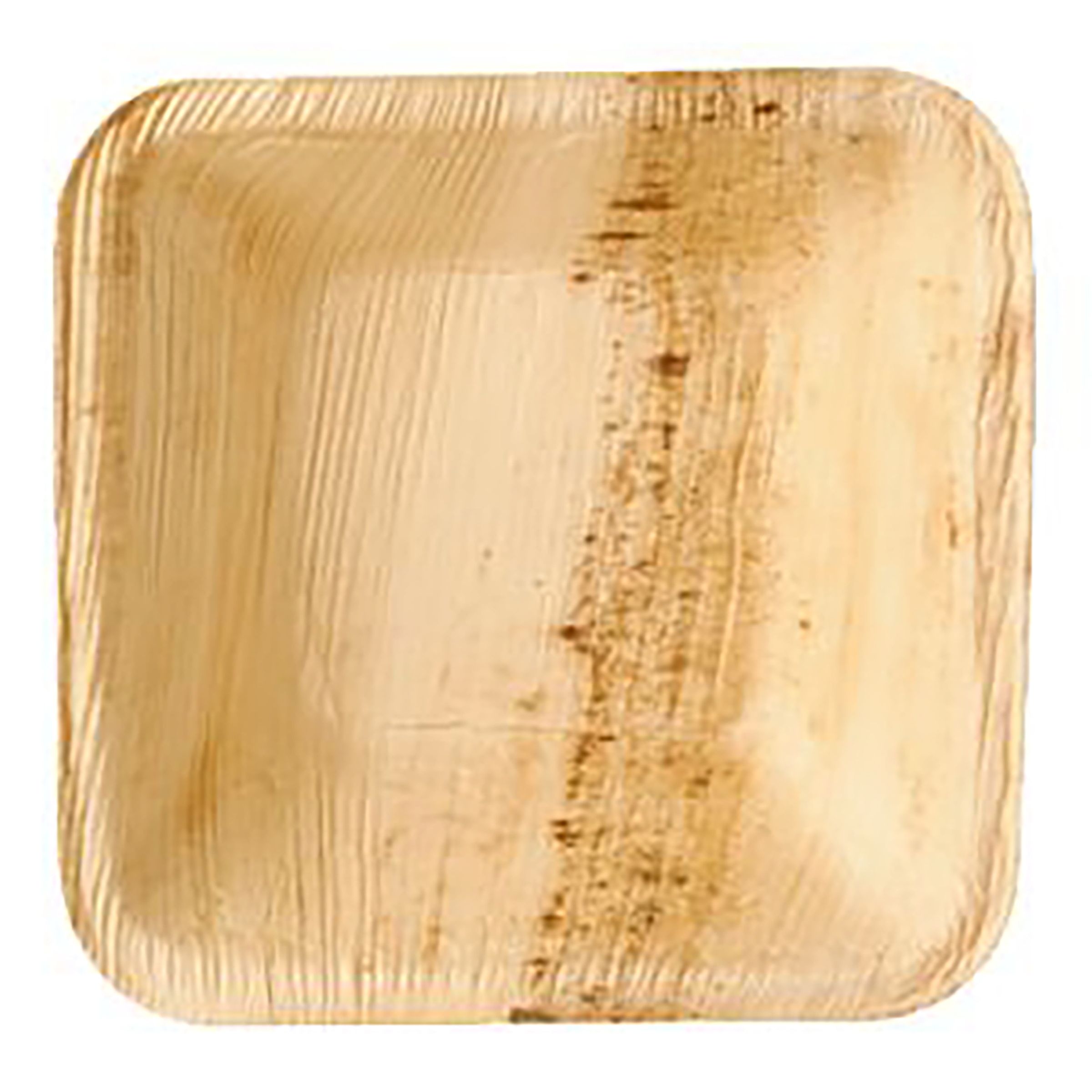 Små Skålar av Palmblad Kvadratiska - 25-pack