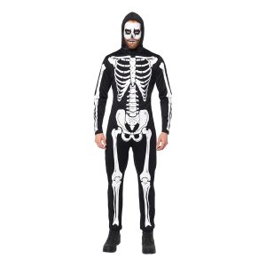 Skelett Herr Maskeraddräkt - XX-Large