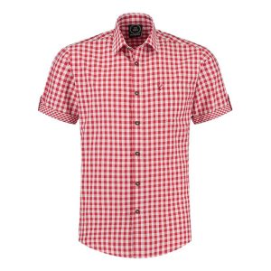 Skjorta Oktoberfest Röd/Rutig - XX-large