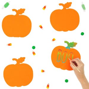 Skrapkort Halloween Pumpor