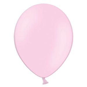 Små Pastell Baby Rosa Latexballonger 100-pack