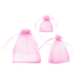 Smyckespåsar Rosa - Large