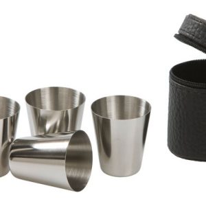 Snapskoppar med Fodral