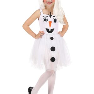 Snögubbe Klänning med Tyll Barn