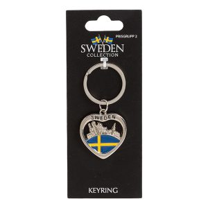 Souvenir Nyckelring Sweden City