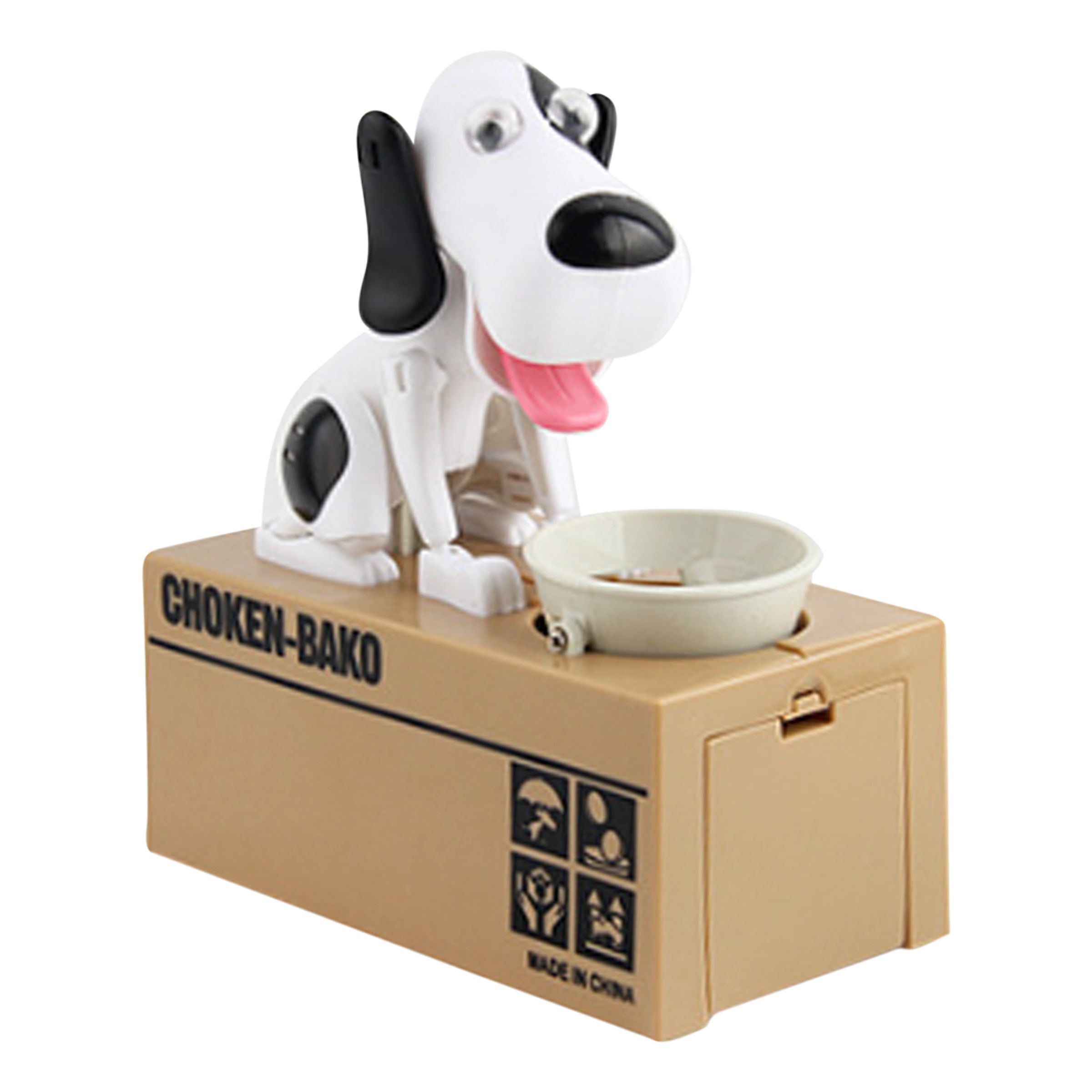 Sparbössa Hund - Svart/Vit