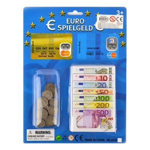 Spelpengar Euro - 20+70-pack