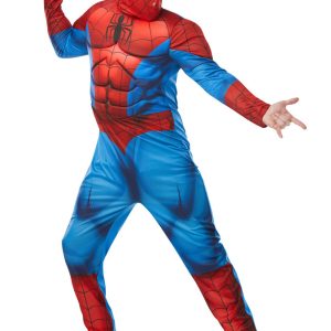 Spiderman Maskeraddräkt Deluxe