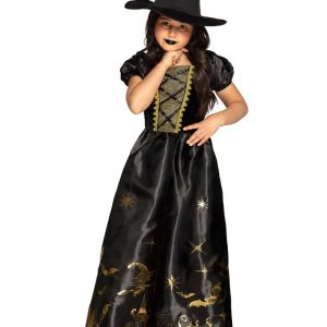 Spooky Witch Maskeraddräkt Barn