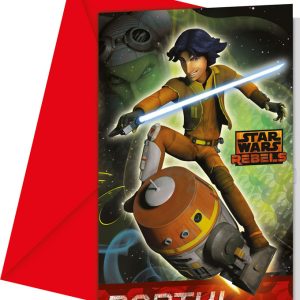 Star Wars Rebels Inbjudningskort