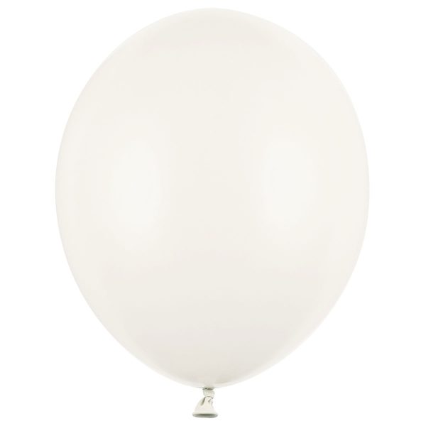 Starka Ballonger Elfenbensvit Pastell 30 cm 100-pack