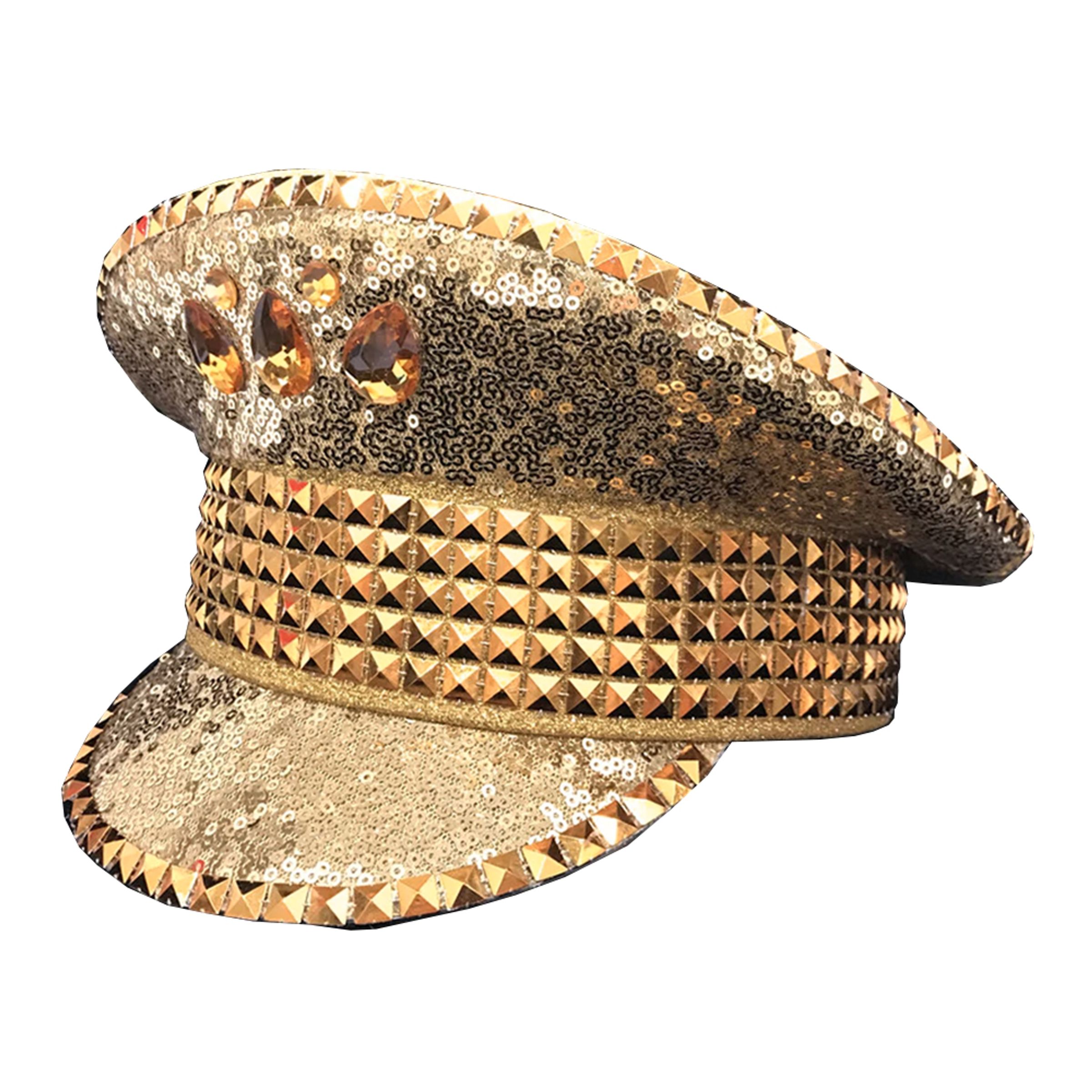 Festivalhatt Guld - One size