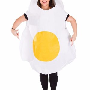 Stekt Ägg Maskeraddräkt