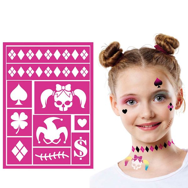 Stenciler Kvinnlig Joker