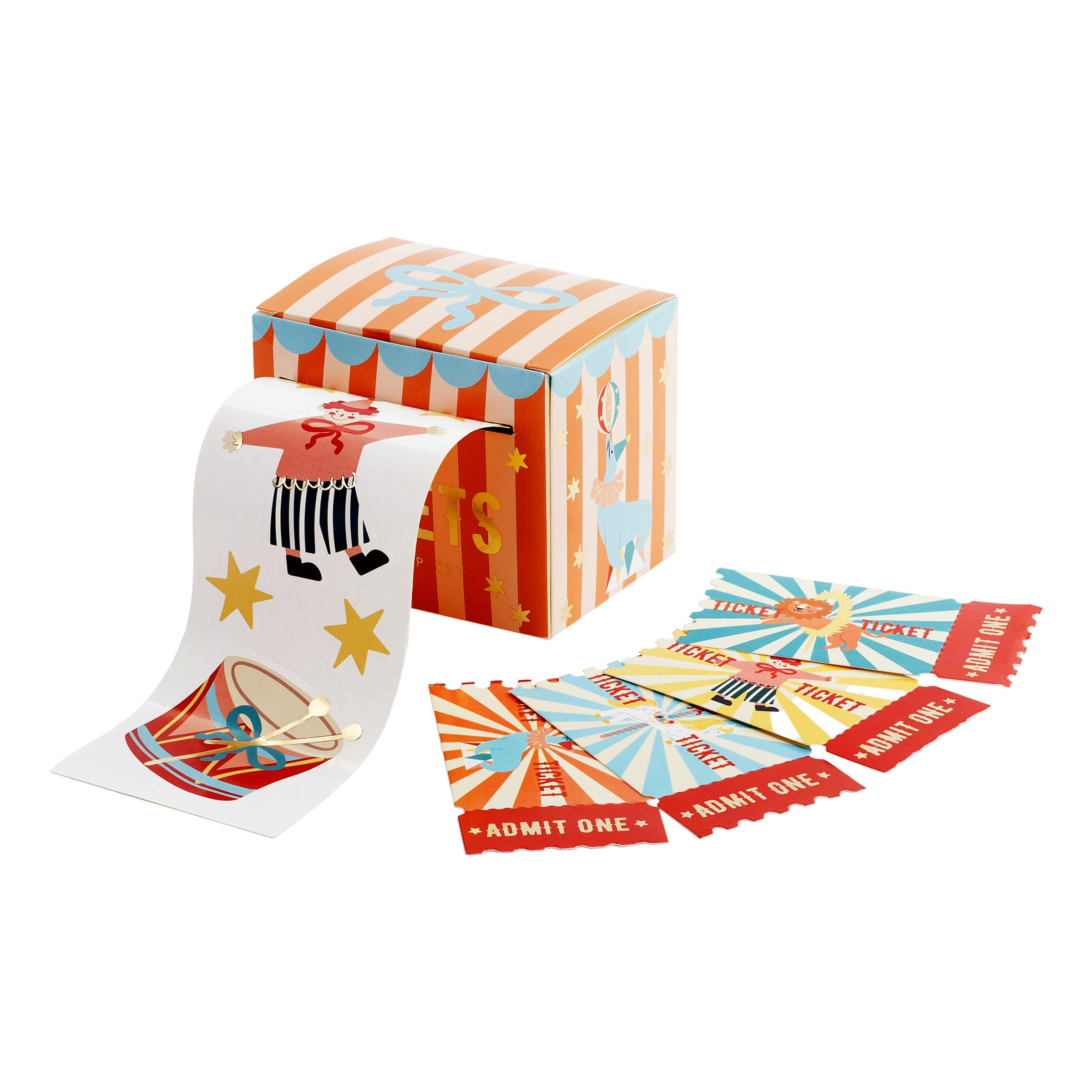 Stickers & Biljetter Cirkus