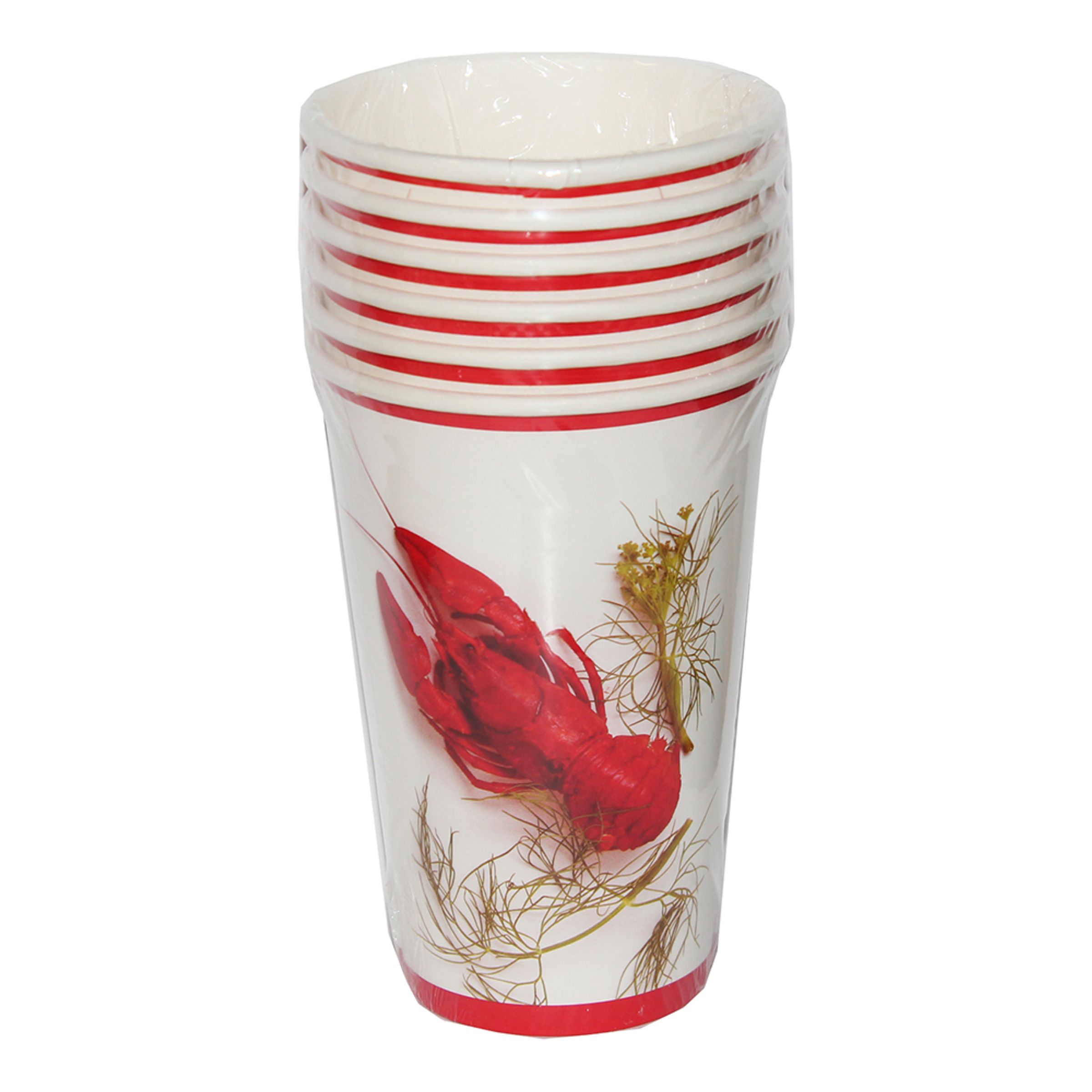 Stora Pappersmuggar Kräfta med Dill - 6-pack