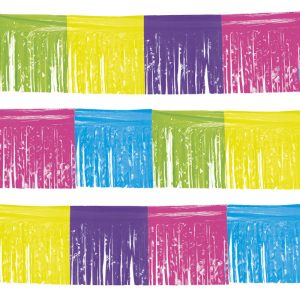 Strimlad Girlang Flerfärgad