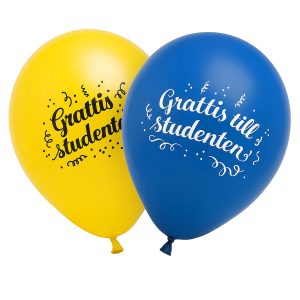 Studentballonger Grattis Till Studenten