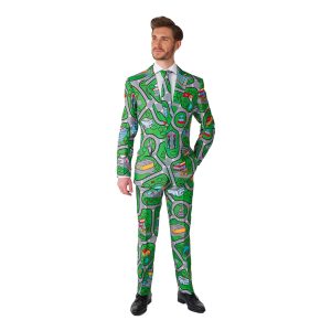 Suitmeister Carpet City Green Kostym - XX-Large
