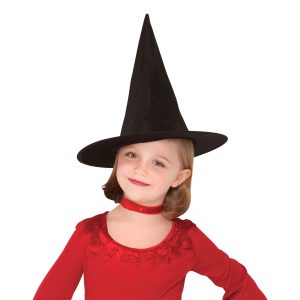 Svart Häxhatt för Barn - One size (barnstorlek)