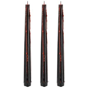 Svarta Blödande Ljus 3-pack