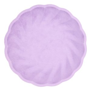 Tallrikar Runda Vert Decor Lila - Stora