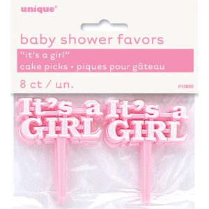 Tårt- och Kakdekorationer It&apos;s A Girl