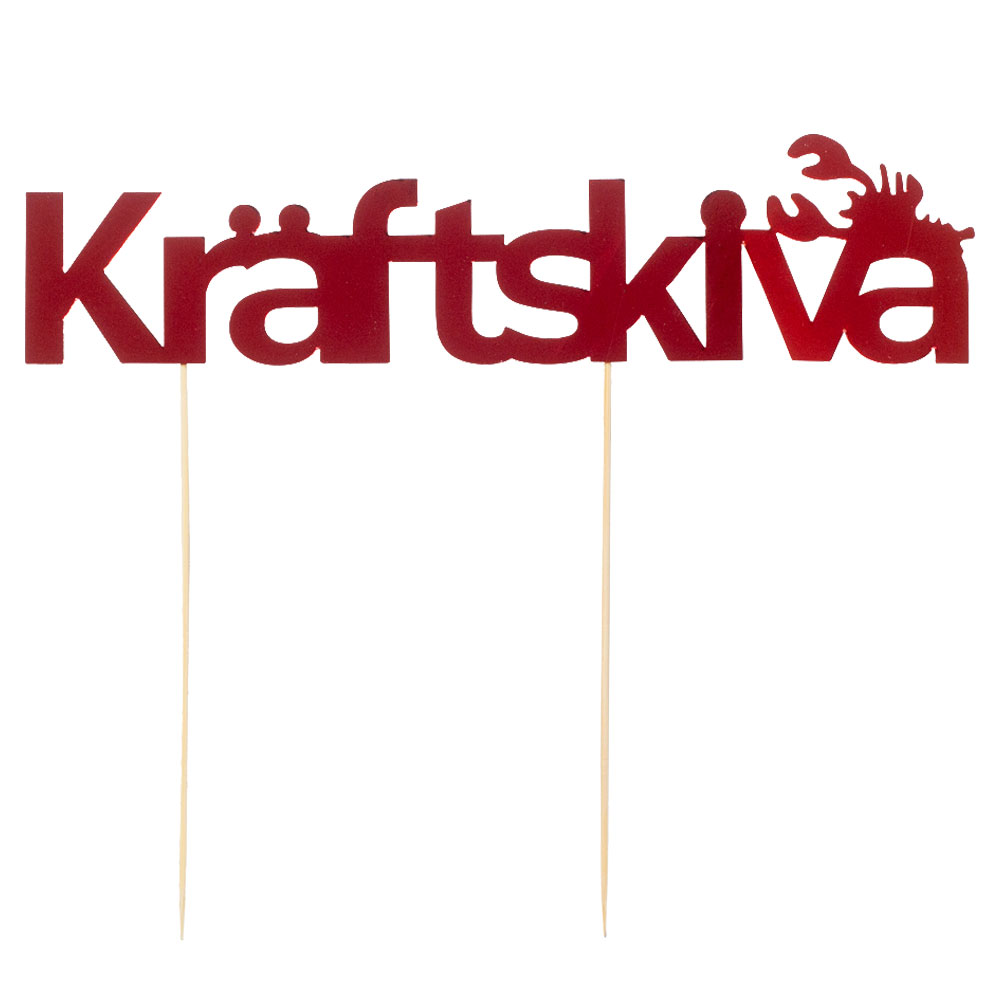 Tårtdekoration Kräftskiva