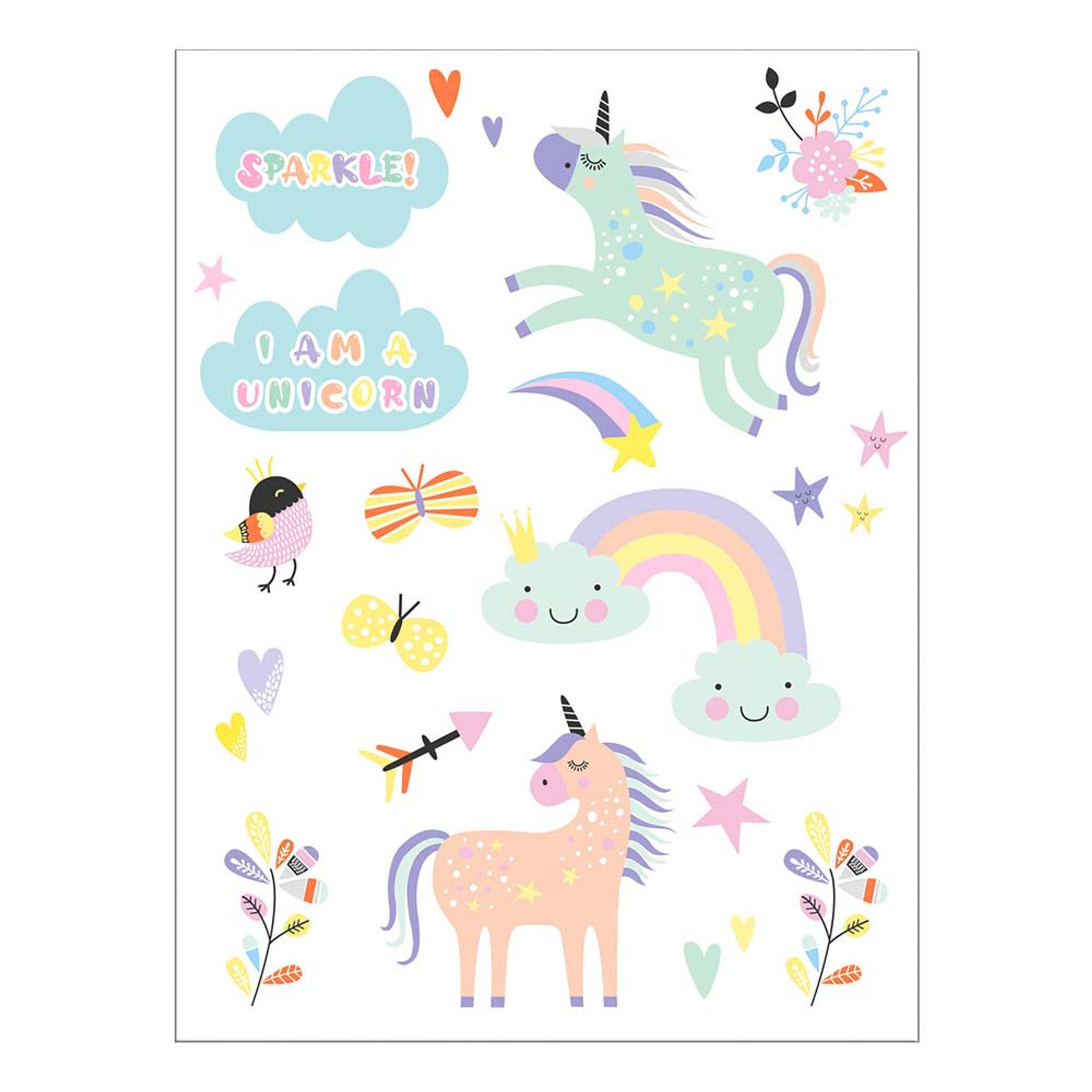 Tatueringar Unicorns & Rainbows