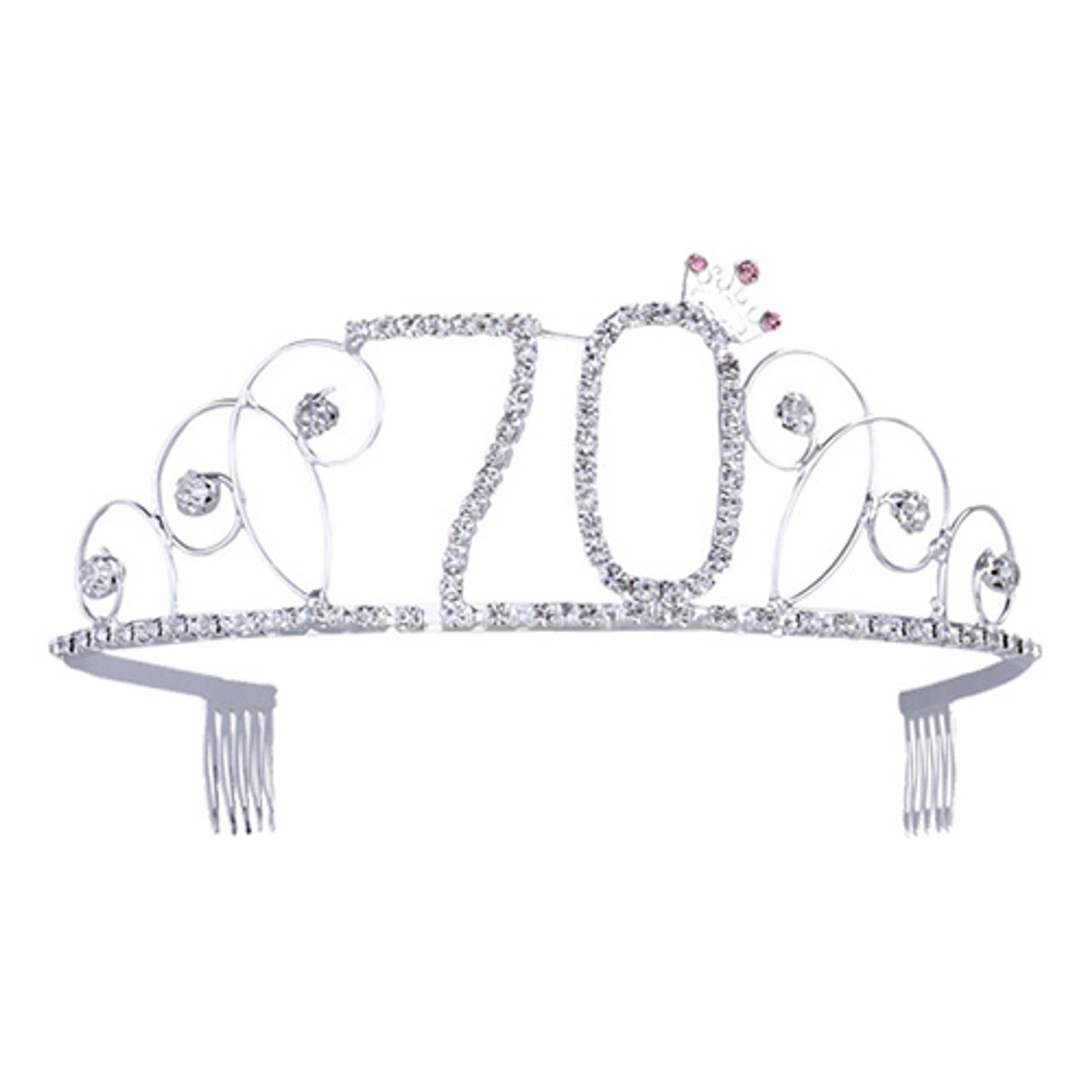 Tiara med Siffror - Siffra 70