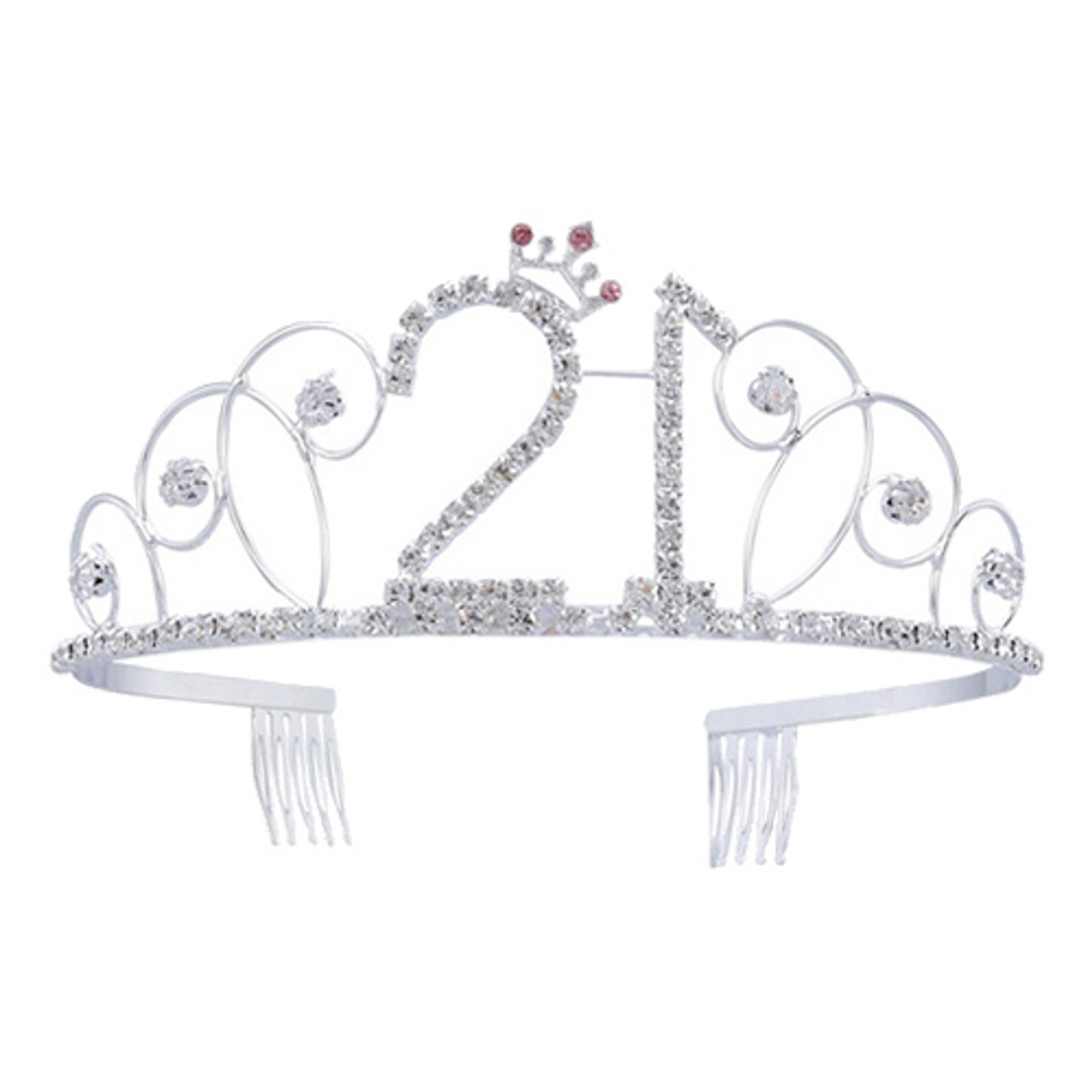 Tiara med Siffror - Siffra 21