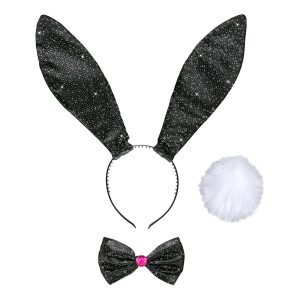 Glitterbunny Svart Tillbehörskit - One size